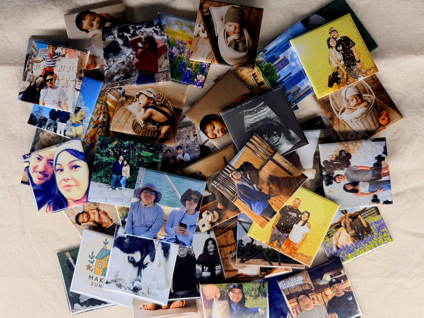 Custom Multi-Photo Magnets