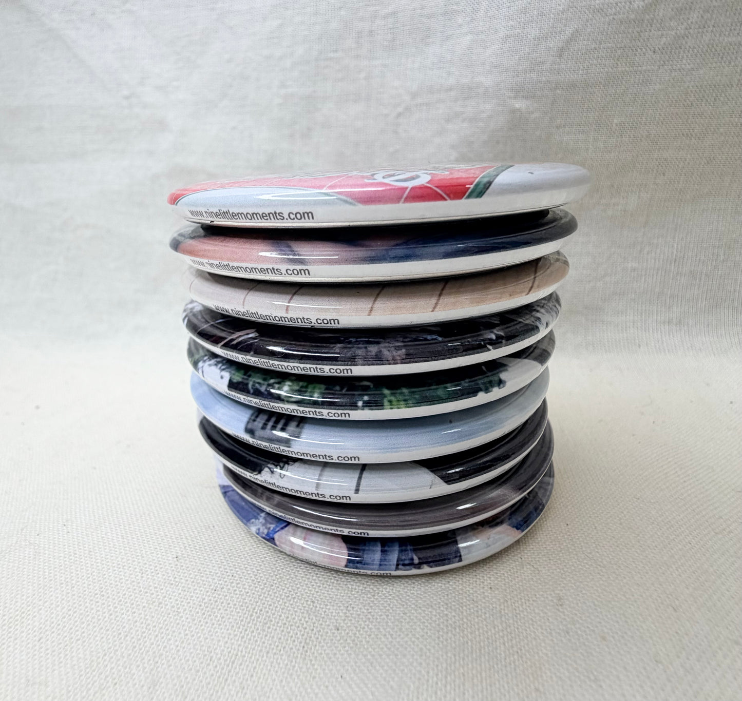 Custom Round Photo Magnets